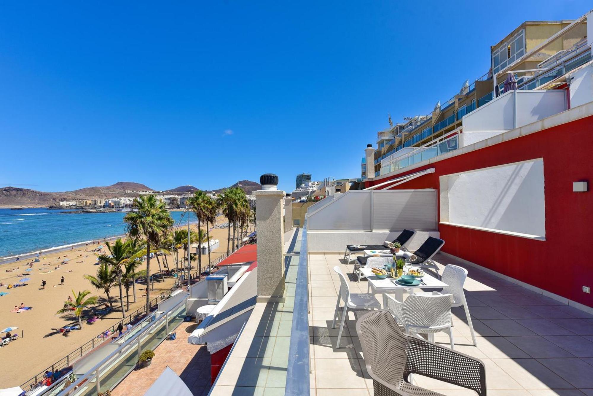 Apartment Over The Sea Las Canteras Mc Las Palmas de Gran Canárias Exterior foto